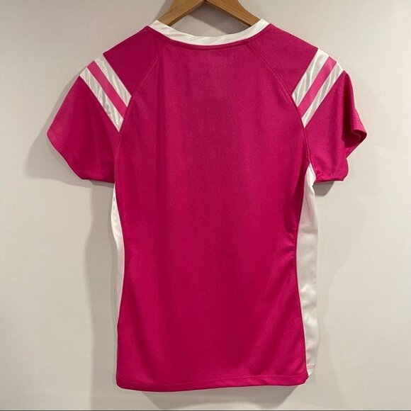 NWOT 🏈 Women’s San Diego CHARGERS Football Jersey Pink Gold Sequins Los Angeles - Picture 5 of 7